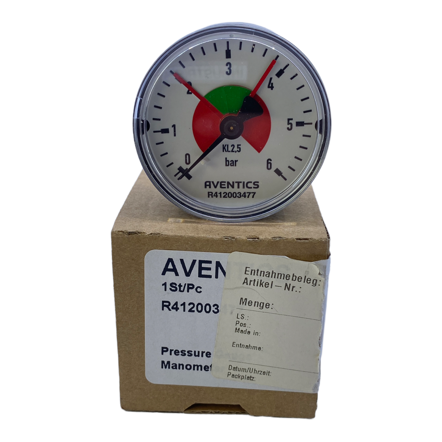 Aventics R412003477 Manometer 0-6 bar