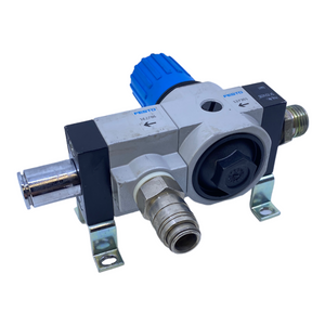 Festo FRZ-D-MINI distributor block 162786 +LR-D-7-MINI 127301 16 bar 7 bar