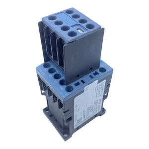 Siemens 3RT2016-1BB41 +3RH2911-1HA01 power contactor with auxiliary switch 9A 4kW 