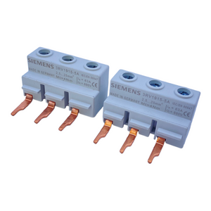 Siemens 3RV1915-5A 3-phase feed terminal PU: 2 pieces 