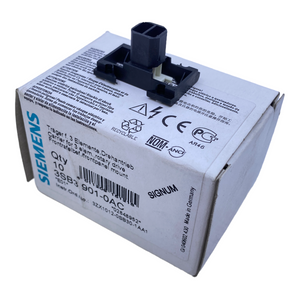 Siemens 3SB3901-0AC Träger für 3 Elemente, Drehantrieb VE: 9stk