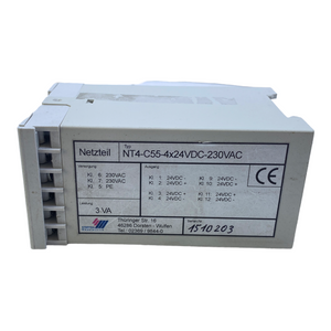 STEFFEN Messtechnik NT4-C55-4x24VDC-230VAC Netzteil 230V AC / 4x 24V DC Teil