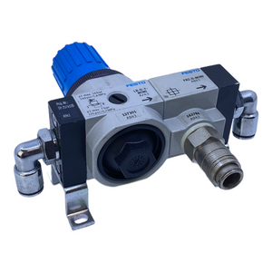 Festo FRZ-D-MINI distributor block 162786 +LR-D-7-MINI 127301 16 bar 7 bar