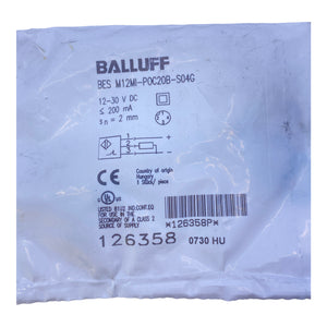 Balluff BESM12MI-P0C20B-S04G inductive sensor 12-30V DC 200 mA sn=2mm 