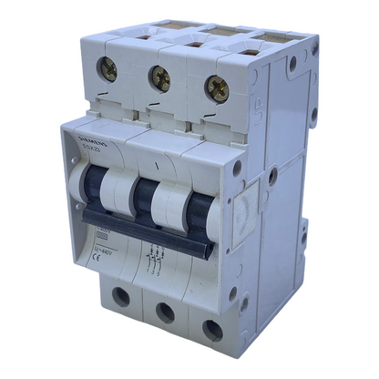 Siemens 5SX23 C63 circuit breaker 400V 440V 