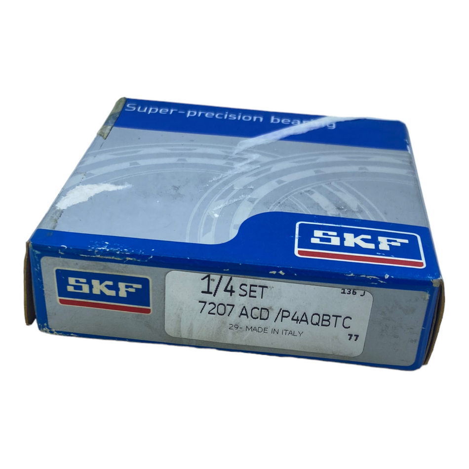 SKF 7207ACD/P4AQBTC Präzisionskugellager