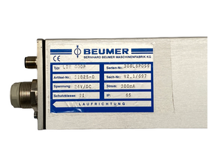 Beumer Linearantrieb LIN600P 31825-0, 24V/DC, 300mA, IP65