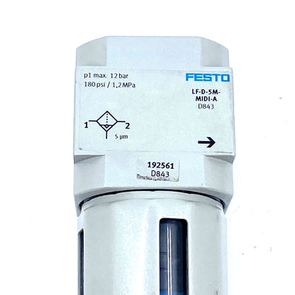 Festo LF-D-5M-MIDI-A Filter 192561 2 bis 12 bar