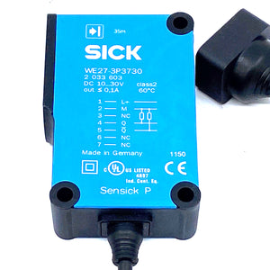 Sick WE27-3P3730 Kompakt-Lichtschranken 2033603 10…30V DC 35mA