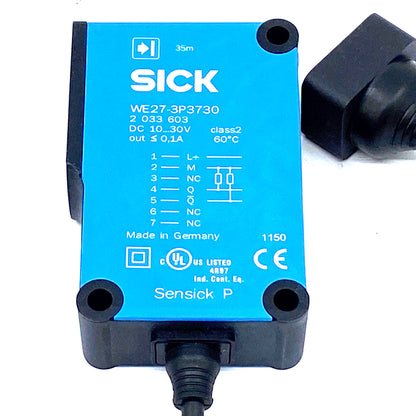 Sick WE27-3P3730 compact light barriers 2033603 10…30V DC 35mA 