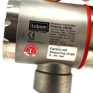 Labom PASCAL CI4120 pressure transmitter 100 bar 