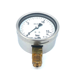 Tecsis NG/DIA P1533B076001 Manometer 0-16bar 100mm G1/2B Druckmessgerät