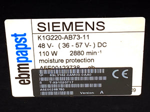 Siemens 6SL3162-0AM00-0AA0 Ersatzlüfter