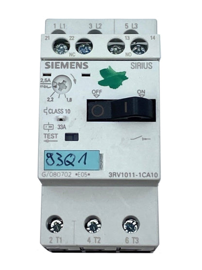 Siemens 3RV1011-1CA10 Leustungsschalter