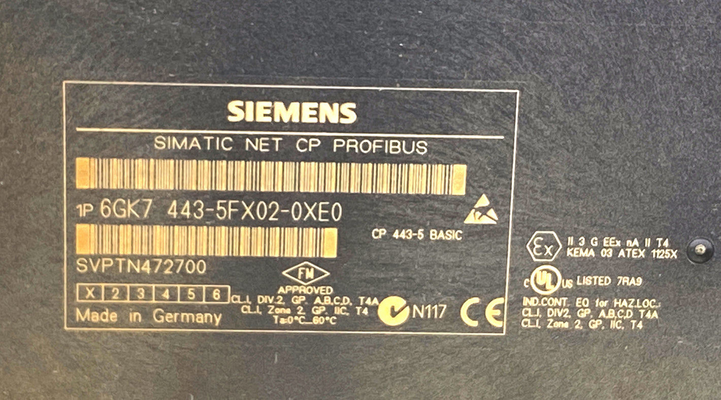 Siemens 6GK7443-5FX02-0XE0 Kommunikationsprozessor