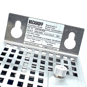 Beckhoff AX5106-0000 servo amplifier digital compact 1-channel 