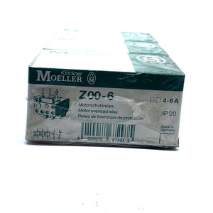 Moeller Klöckner Z00-6 Motorschutzrelais 3stk/pcs