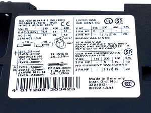 Siemens 3RT1026-1BB44 Leistungsschütz AC-3 25 A, 11 kW / 400 V DC 24 V